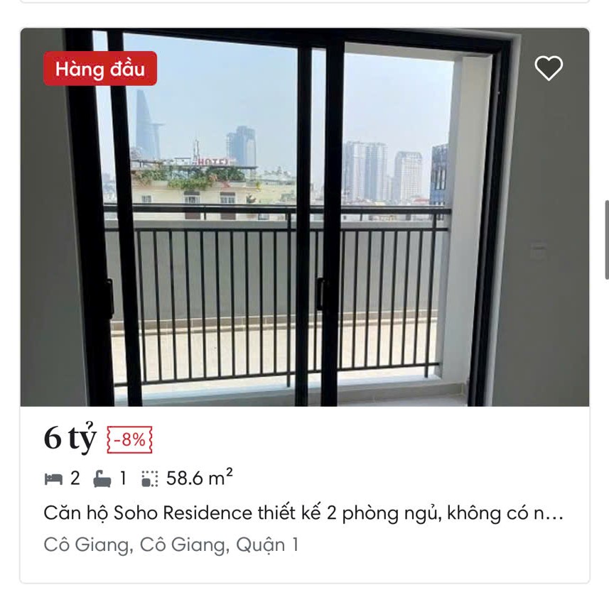 Căn Hộ Soho Residence